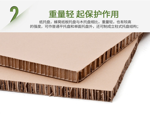 The honeycomb cardboard